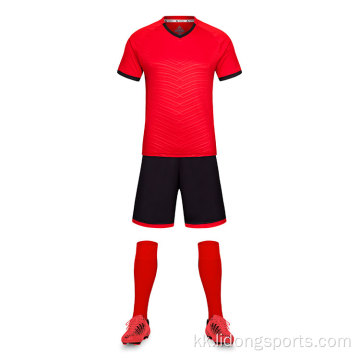 100% полиэфир футбол көйлегі Unisex Unisex Soccer Jersei